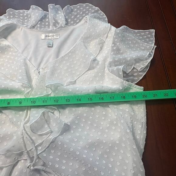 Dress Barn White Sleeveless Top - Picture 4 of 6